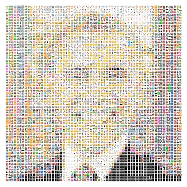Barack Obama Emoji Portrait