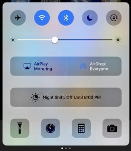 Customized Control Center