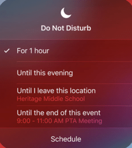 Do Not Disturb