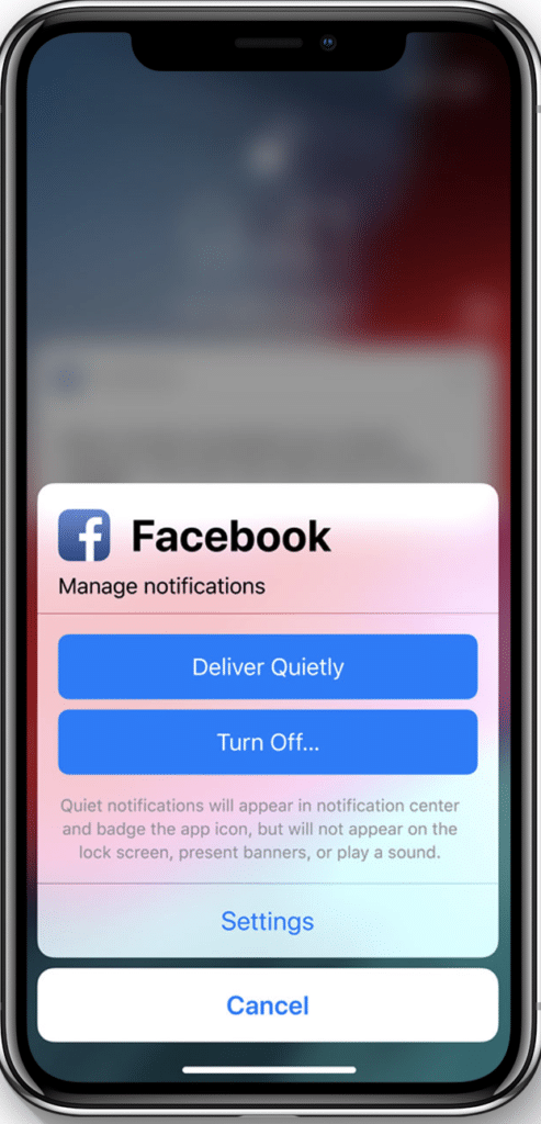 Facebook Notifications