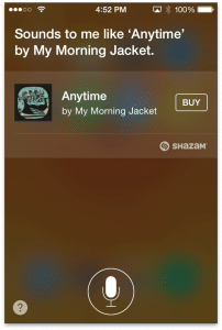 Siri with Shazam Integration